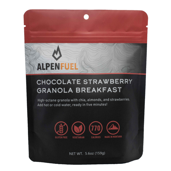 Alpen Fuel Chocolate Strawberry Breakfast Granola
