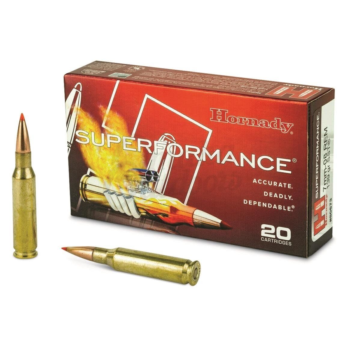Hornady 7mm-08 Rem 139 Grain CX Superformance