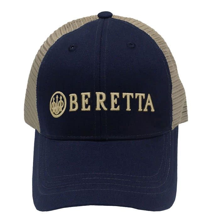 Beretta LP Trucker Hat in Navy Blue