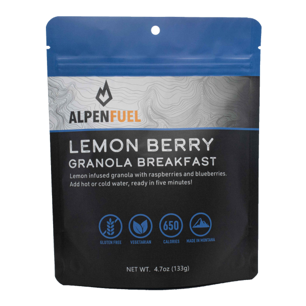 Alpen Fuel Lemon Berry Breakfast Granola