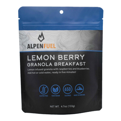 Alpen Fuel Lemon Berry Breakfast Granola