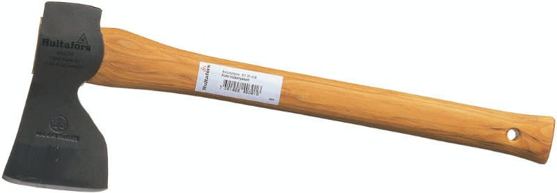 Hultafors Carpenter Axe, 1.75 Lbs/0.8 Kg Head Weight, 20&quot; Straight Hickory Handle