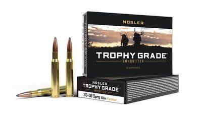 Nosler Trophy Grade 30-06 Springfield 165 Grain Partition