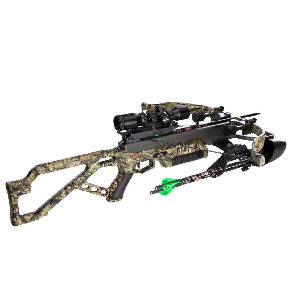Excalibur Mag340 Realtree Excape Crossbow with Tact100 Scope  Package