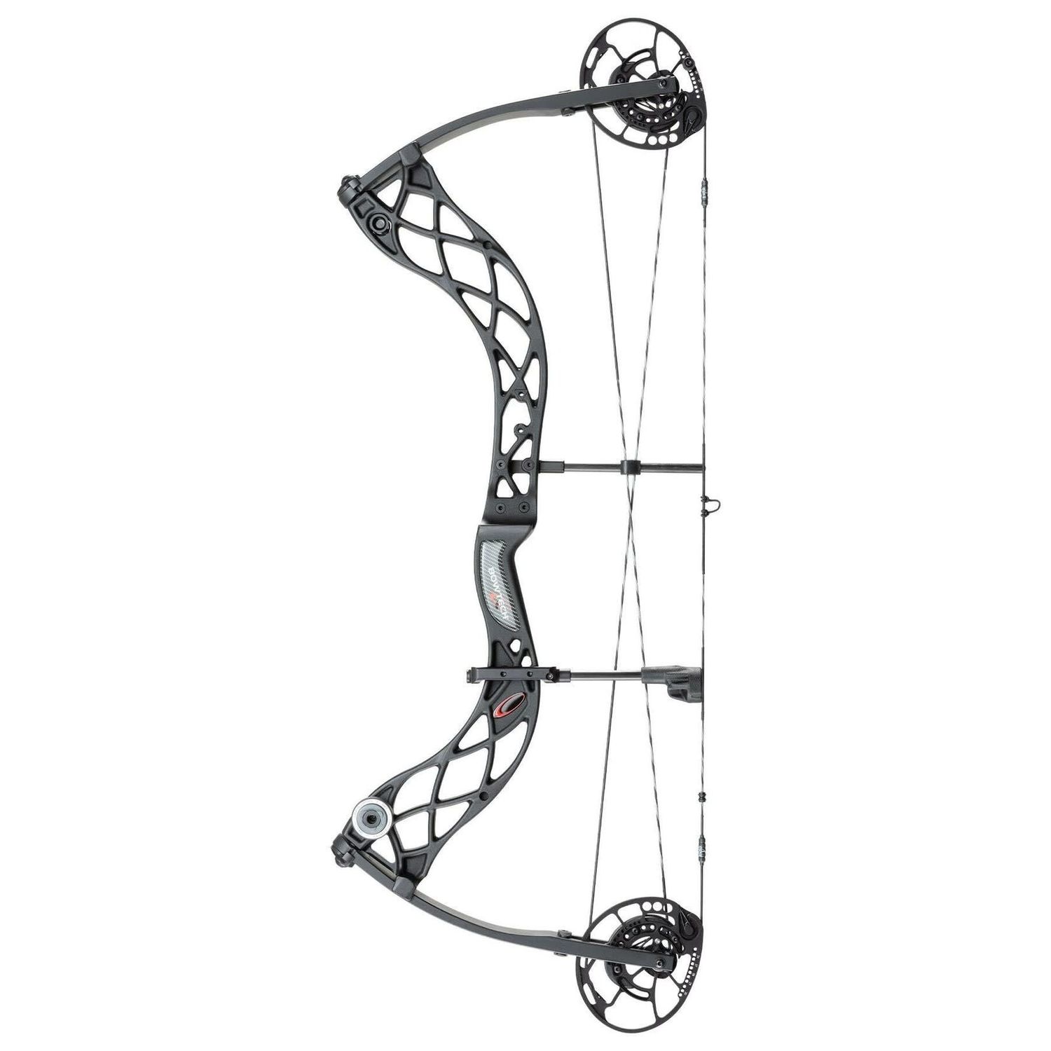 Bowtech Carbon Zion RH 70# Smoke Grey with Max Package