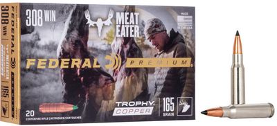 Federal Premium 308 Win 165 Grain Trophy Copper