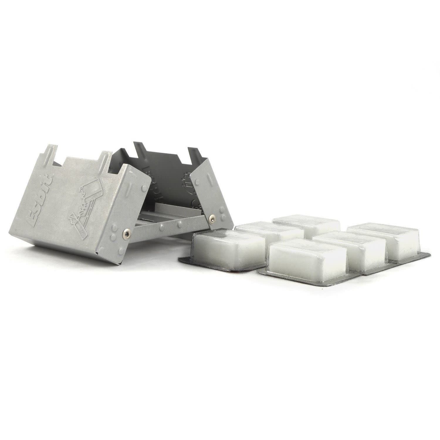 ESBIT Solid Fuel Foldable Pocket Stove with 6x14g Fuel