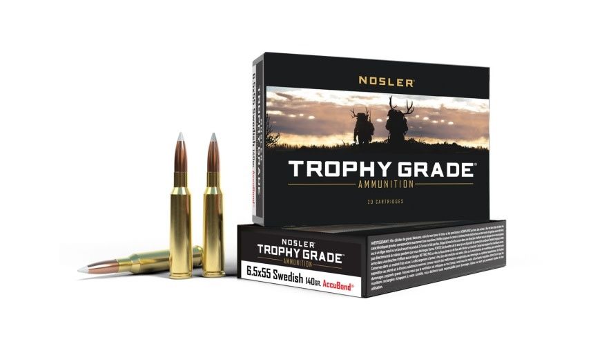 Nosler Trophy Grade 6.5x55 Swedish 140 Grain Accubond