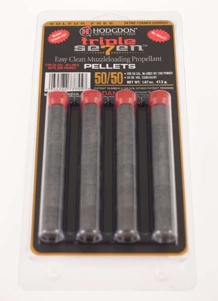 Hodgdon Triple Seven Pellets Black Powder Substitute .50 Caliber 24/Pack