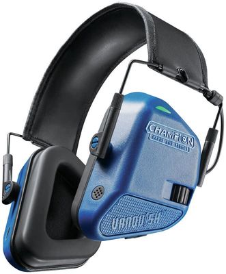 Champion Vanquish Electronic Hearing Protection Blue
