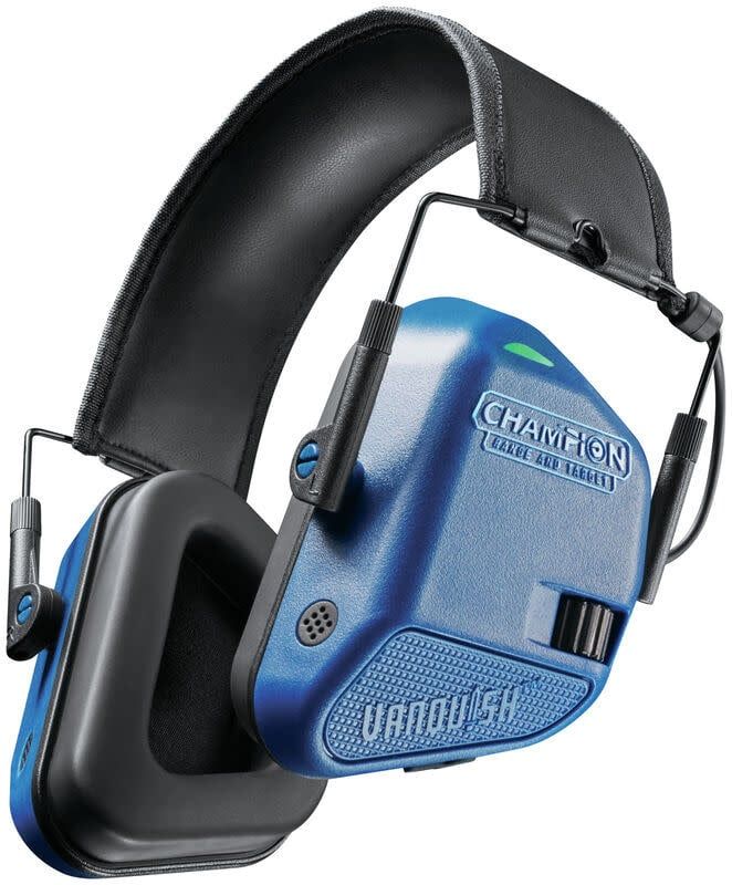 Champion Vanquish Electronic Hearing Protection Blue