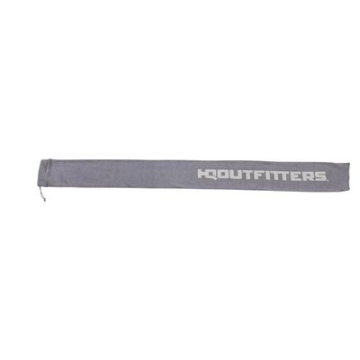 HQ Outfitters HQ-GS-DG Gun Sock w/ - Silicon &amp; Moisture Wicking Dark Gray