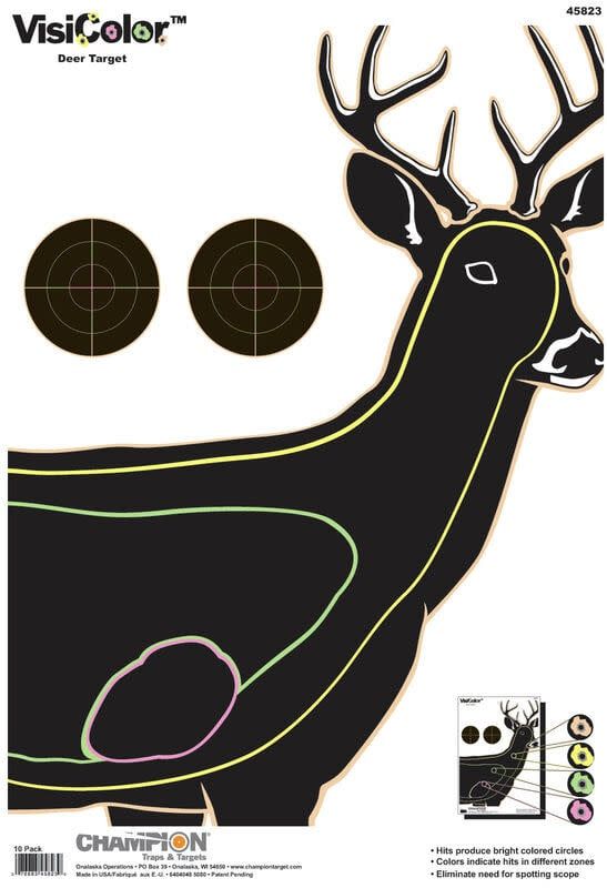 Champion Visicolor Deer Target