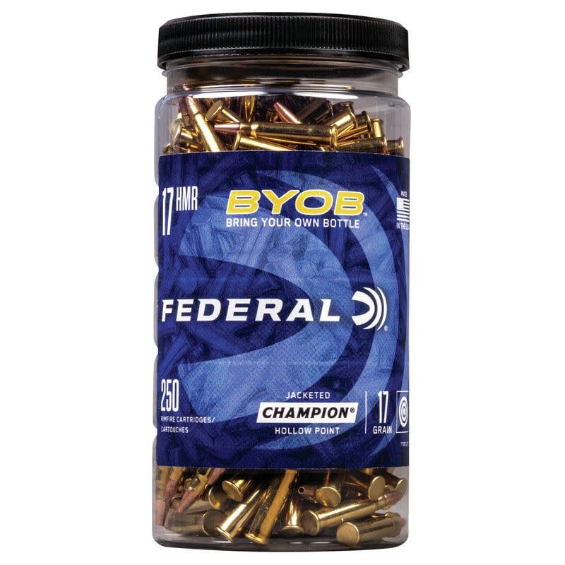 Federal 17 HMR 17 Grain TNT 250 Bottle (BYOB)
