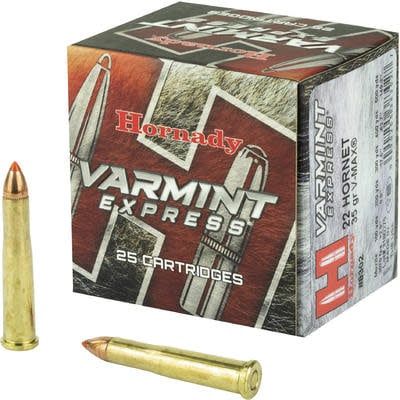 Hornady Varmint Express 22 Hornet 35 Grain V-Max