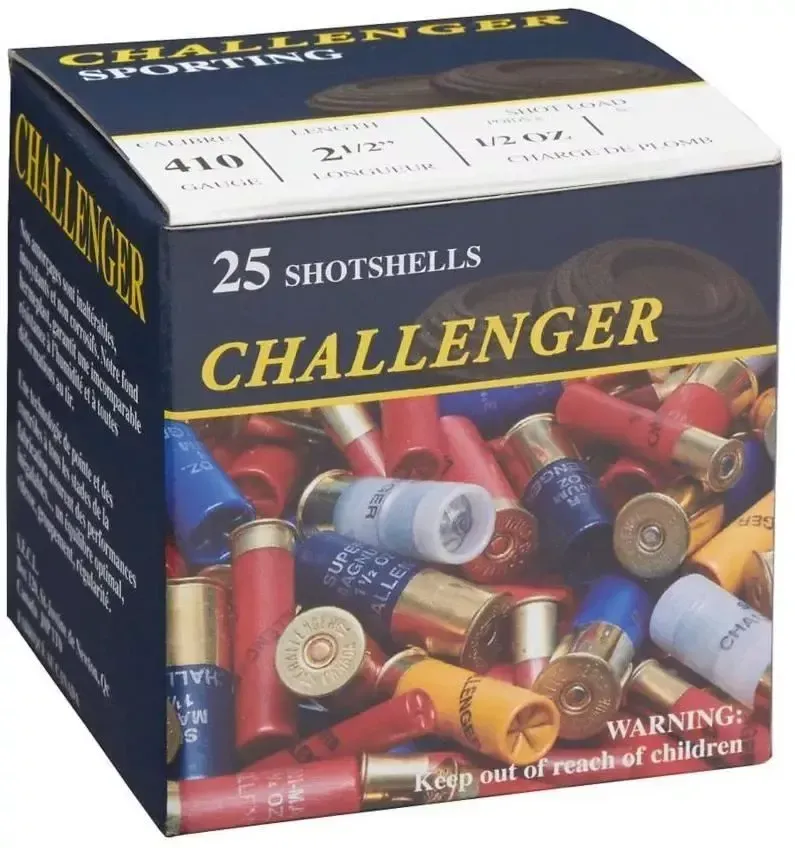 Challenger Lead Shot 410 Gauge 2 1/2&quot; 1/2oz #5