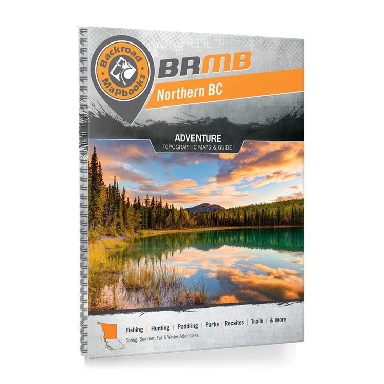 Backroads Mapbooks Northern British Columbia 7th Edition