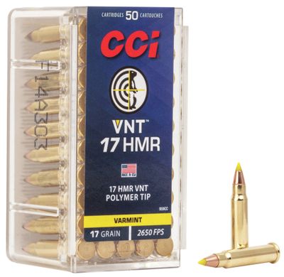 CCI 17 HMR 17 Grain VNT Yellow Varmint
