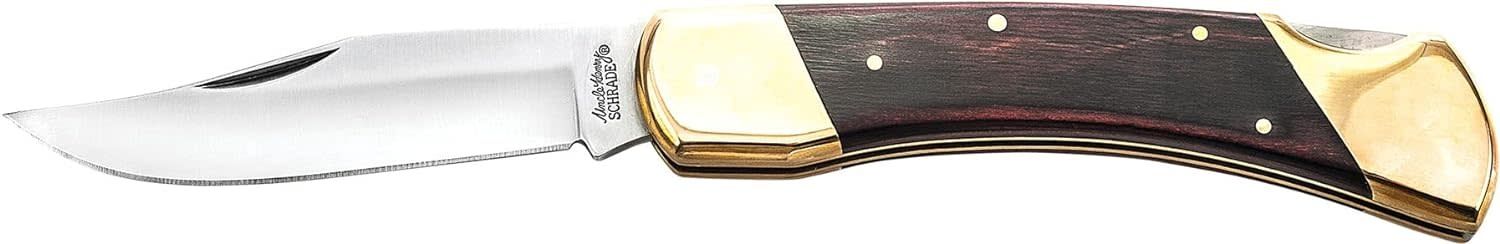 Uncle Henry LB7 Bear Paw Traditional Lockback Pocket Knife w Sheath