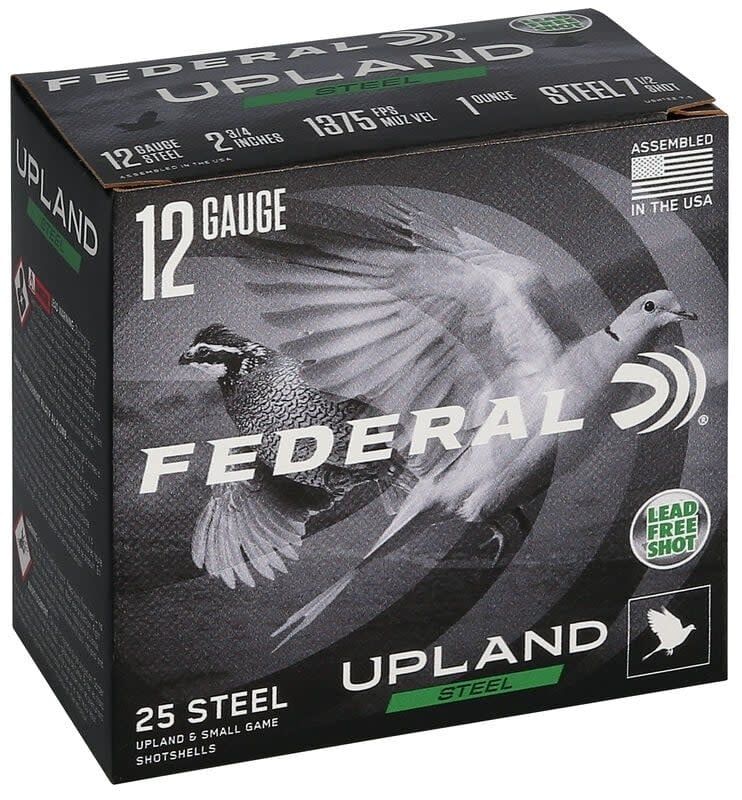 Federal  Upland Steel Shot 12 Gauge 2 3/4&quot; 1 oz #6