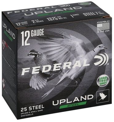 Federal  Upland Steel Shot 12 Gauge 2 3/4&quot; 1 oz #6