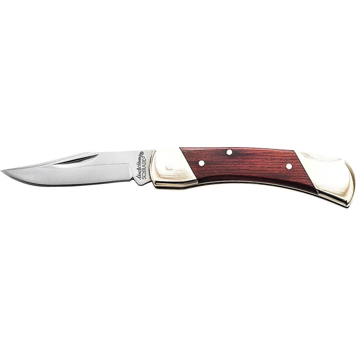 Schrade Uncle Henry Brown Bear Folding Pocket Knife