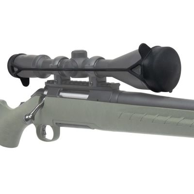 Allen Company Stretchable Scope Double Cover, Scopes up to 56mm, Large, Black