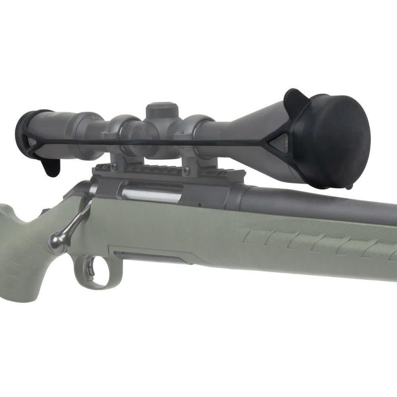 Allen Company Stretchable Scope Double Cover, Scopes up to 56mm, Large, Black