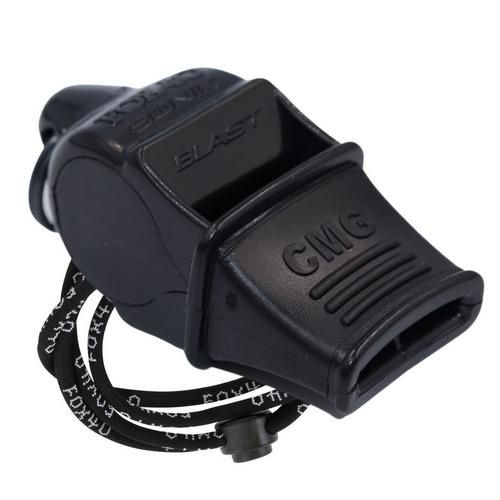 Fox 40 Sonik CMG Whistle Black (no lanyard)