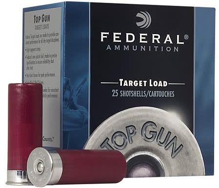 Federal 12 Gauge 2 3/4&quot; 1 1/8 Oz #7.5 Top Gun Target Load