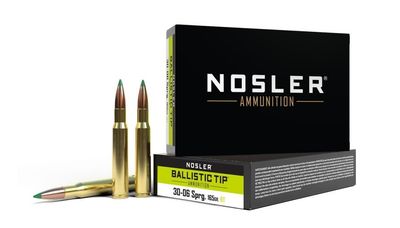 Nosler 30-06 Springfield 165 Grain  Ballistic Tip