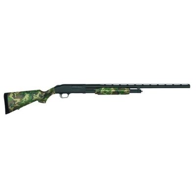 Mossberg 500 Field Pump Action Shotgun Woodland Camo 12Gauge 3&quot;, 28&quot; Barrel