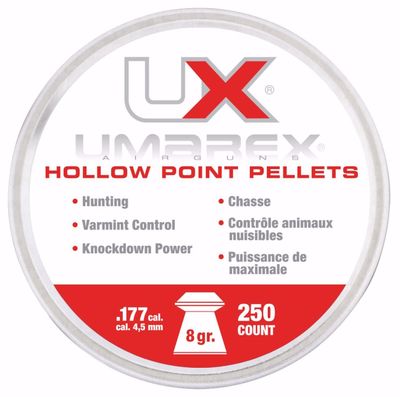 Umarex UX Hollow Point Lead Pellet .177Cal 250 Pack