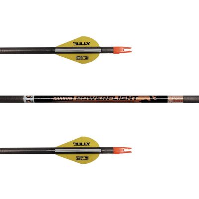 Easton Powerflight Carbon Arrow (Fletched w/Vanes) 400 Each