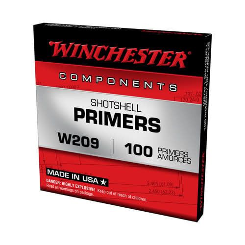 Winchester W209 ShotgunPrimers Winchester W209 ShotgunPrimers