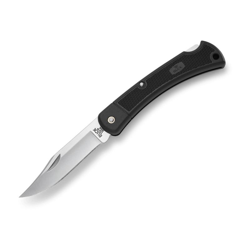 Buck Knives 0110BKSLT Folding Hunter LT Knife, Black Nylon Case