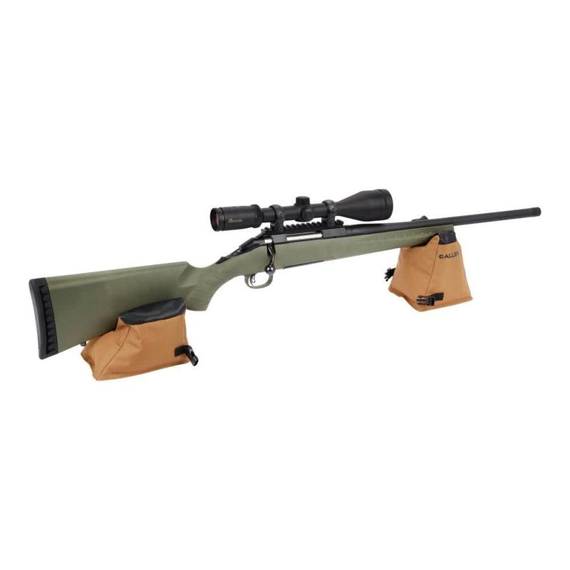 Allen Company X-Focus Filled Front &amp; Rear Shooting Rest Combo, Coyote/Black