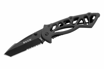 Buck 870 Bones Folding Knife Black