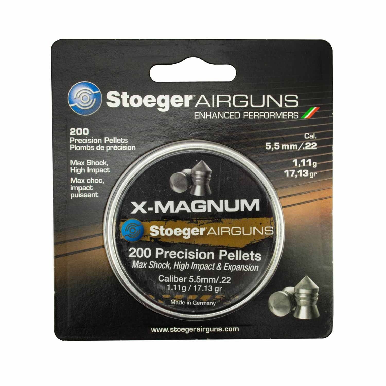 Stoeger .22 X-Magnum Precision Pellets 200/Pack