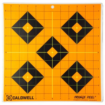 Caldwell Orange Peel 12&quot; Sight In Targets 5/Pack