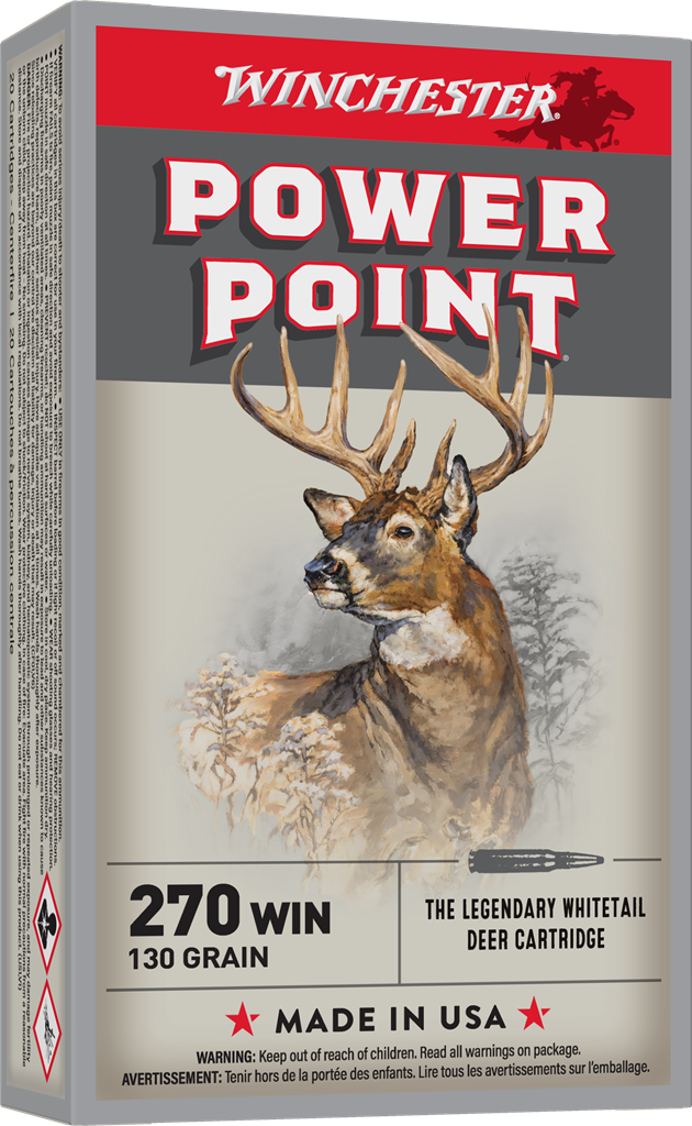 Winchester 270 Win 130 Grain Power Point