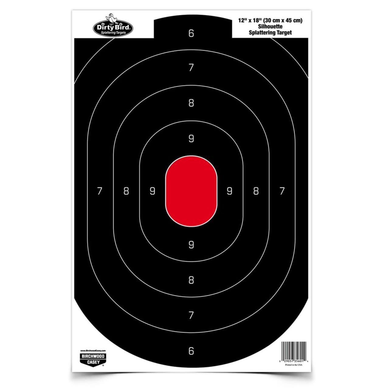 Birchwood Casey Dirty Bird 12&quot; x 18&quot; Silhouette Target