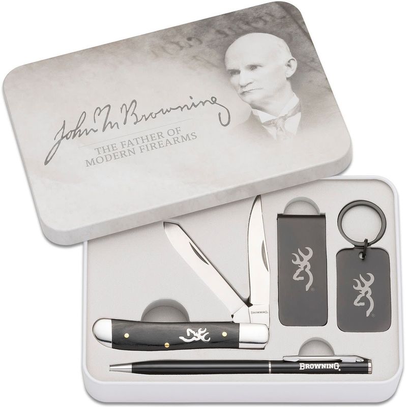 Browning John M Browing Combo Knife Set 4 PC