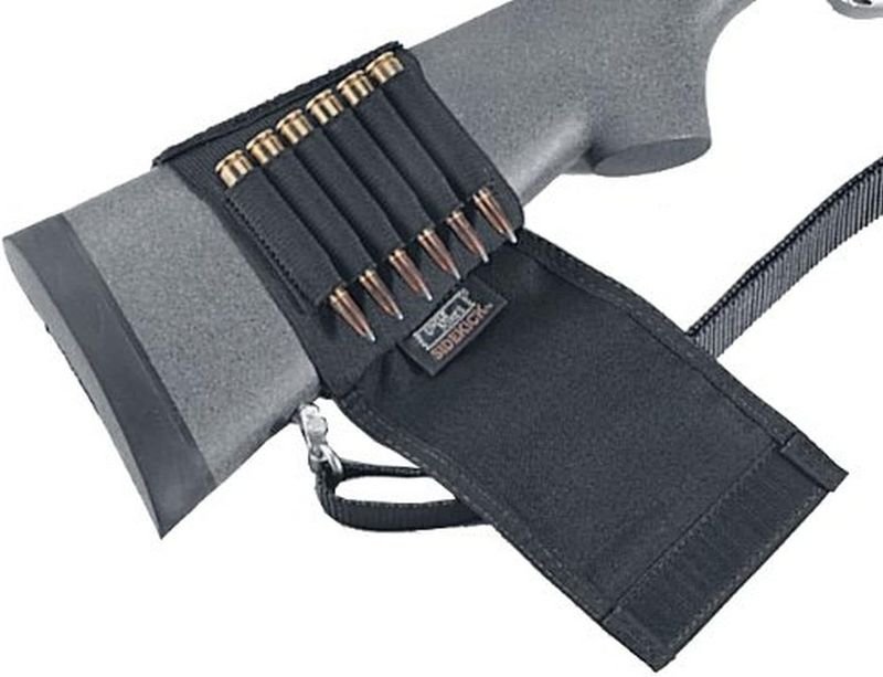 Uncle Mike's Kodra Buttstock Rifle Shell Holder with Flap