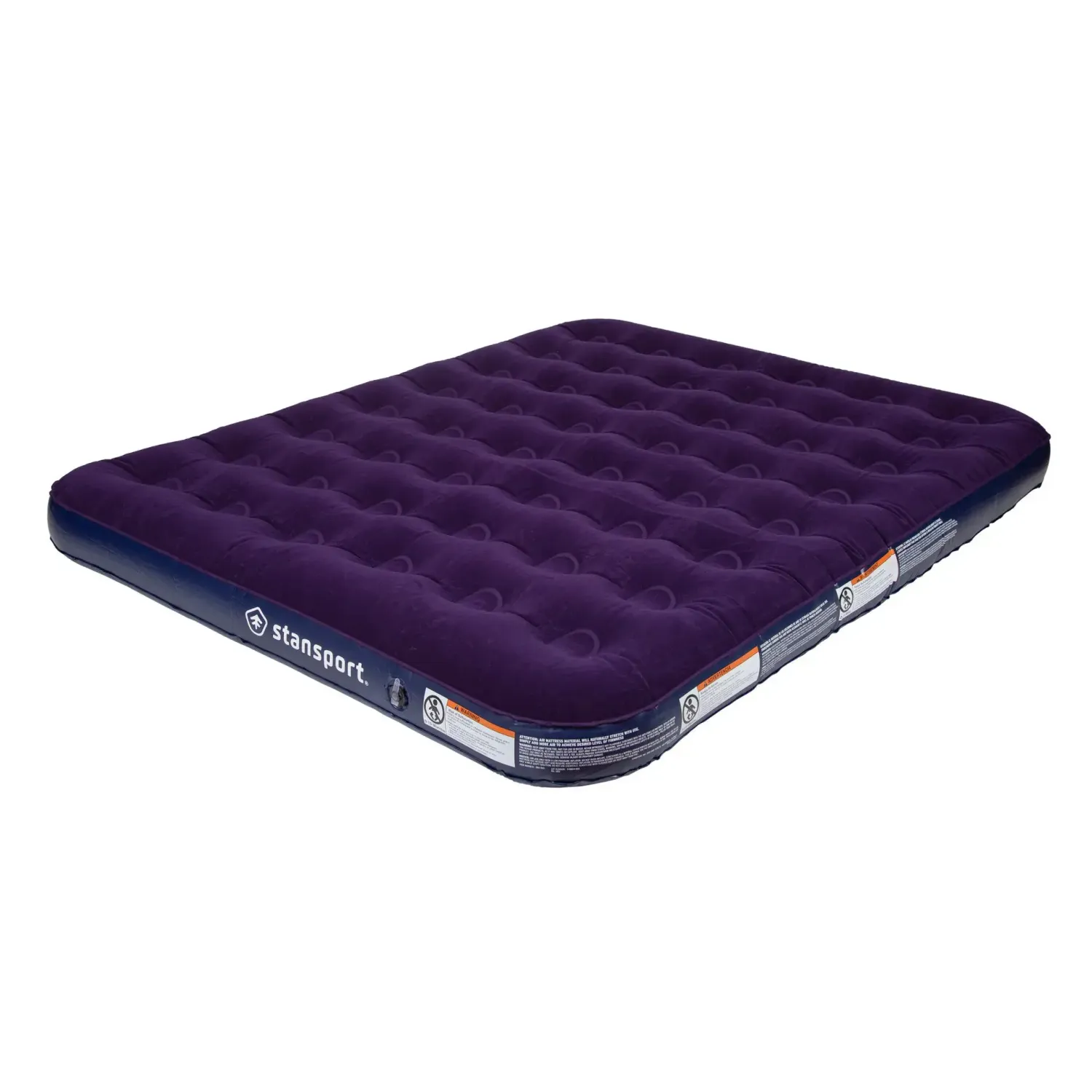 Stansport Deluxe Queen Air Bed Blue