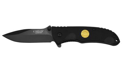 Camillus CenterFire with .30-06 Shell Casing. 6.75″ Folding Knife
