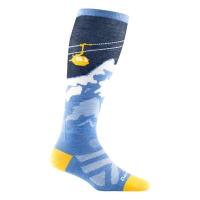 Darn Tough Women&#39;s Yeti Over-the-Calf Lightweight Ski &amp; Snowboard Sock