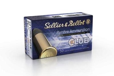 Sellier &amp; Bellot 22 LR 40 Grain Lead 50/Box
