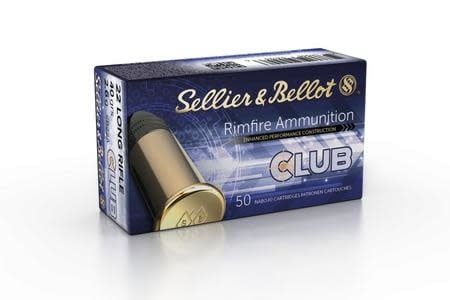 Sellier &amp; Bellot 22 LR 40 Grain Lead 50/Box