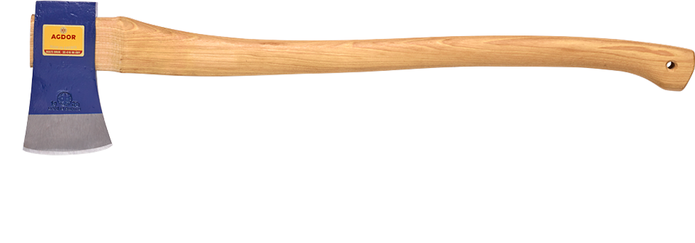 Hultafors Agdor Felling Axe, 4.5 Lbs/2 Kg Head Weight, 32&quot; Hickory Handle